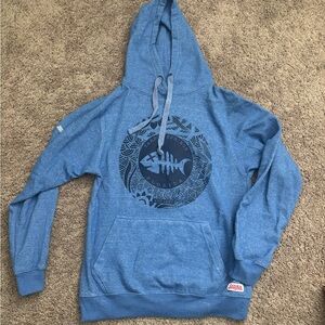 Stitches Light Blue Heather Pullover Hoodie